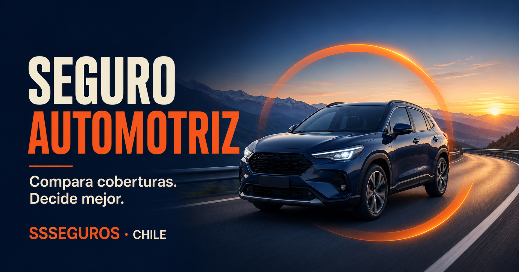 Seguro Automotriz SSSEGUROS para vehículos en Chile